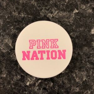 Pink pop socket